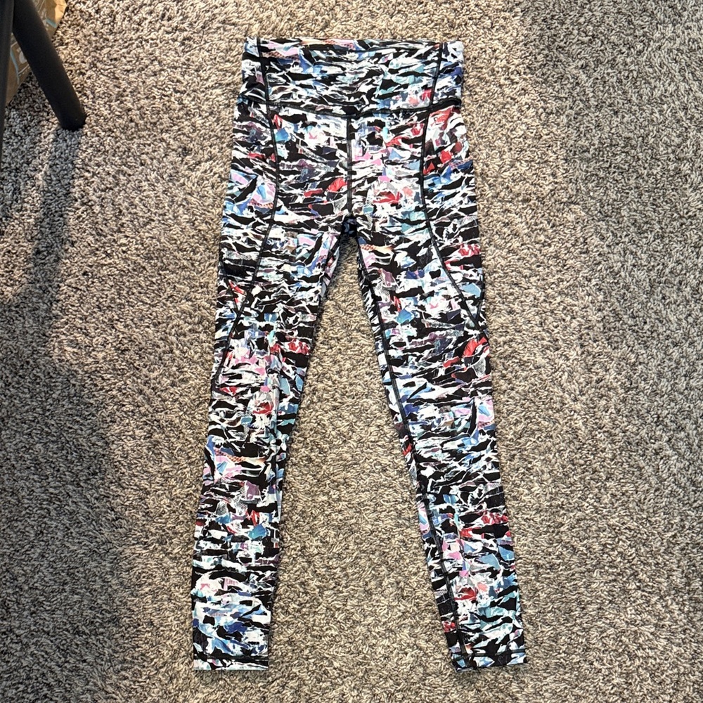 lululemon athletica Multicolor Patterned Leggings